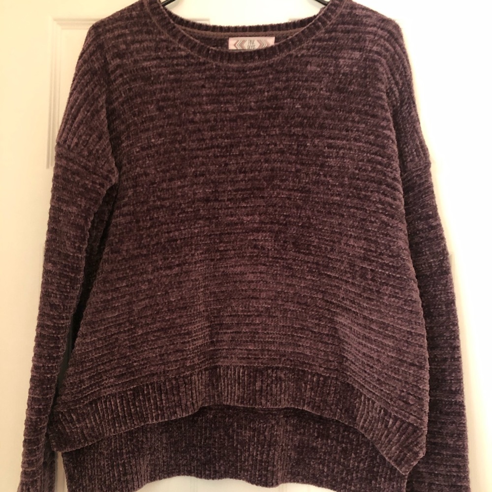 Pink Rose Sweater Junior Size Large